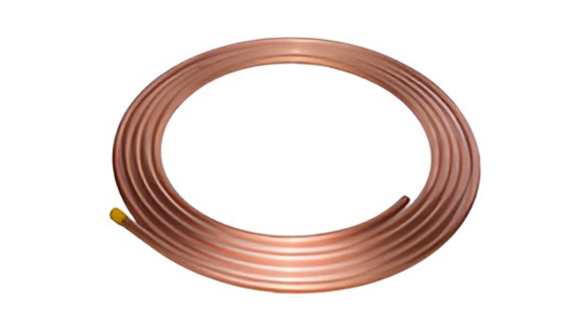 Tubo flexible de cobre